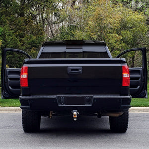 Spec-D Spoiler GMC Sierra 1500 (2014-2017) Rear Cab Roof Wing Kit