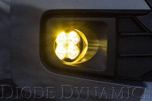 540.00 Diode Dynamics Stage Max Series Toyota Yaris (07-16) [3" SAE 38.5W LED Fog Light Kit] Yellow or White - Redline360