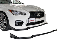 Load image into Gallery viewer, 187.50 STILLEN Front Lip Splitter Infiniti Q50 Sport (2014-2017) Unpainted / Matte Black - Redline360 Alternate Image
