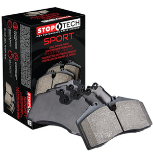 StopTech Sport Brake Pads Lexus IS200t (2016) [Front w/ Hardware] 309.11180