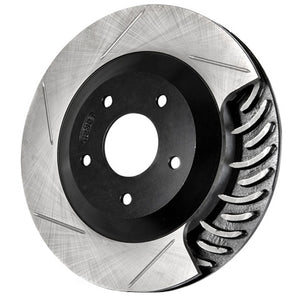 187.04 StopTech Front Slotted Brake Rotors Hyundai Tucson (05-11) Passenger or Driver Side - Redline360