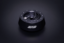 Load image into Gallery viewer, DND Low Profile Steering Wheel Hub Mitsubishi Eclipse 1G 2G 3G (90-03) Purple Red Black Gray - Black Alternate Image