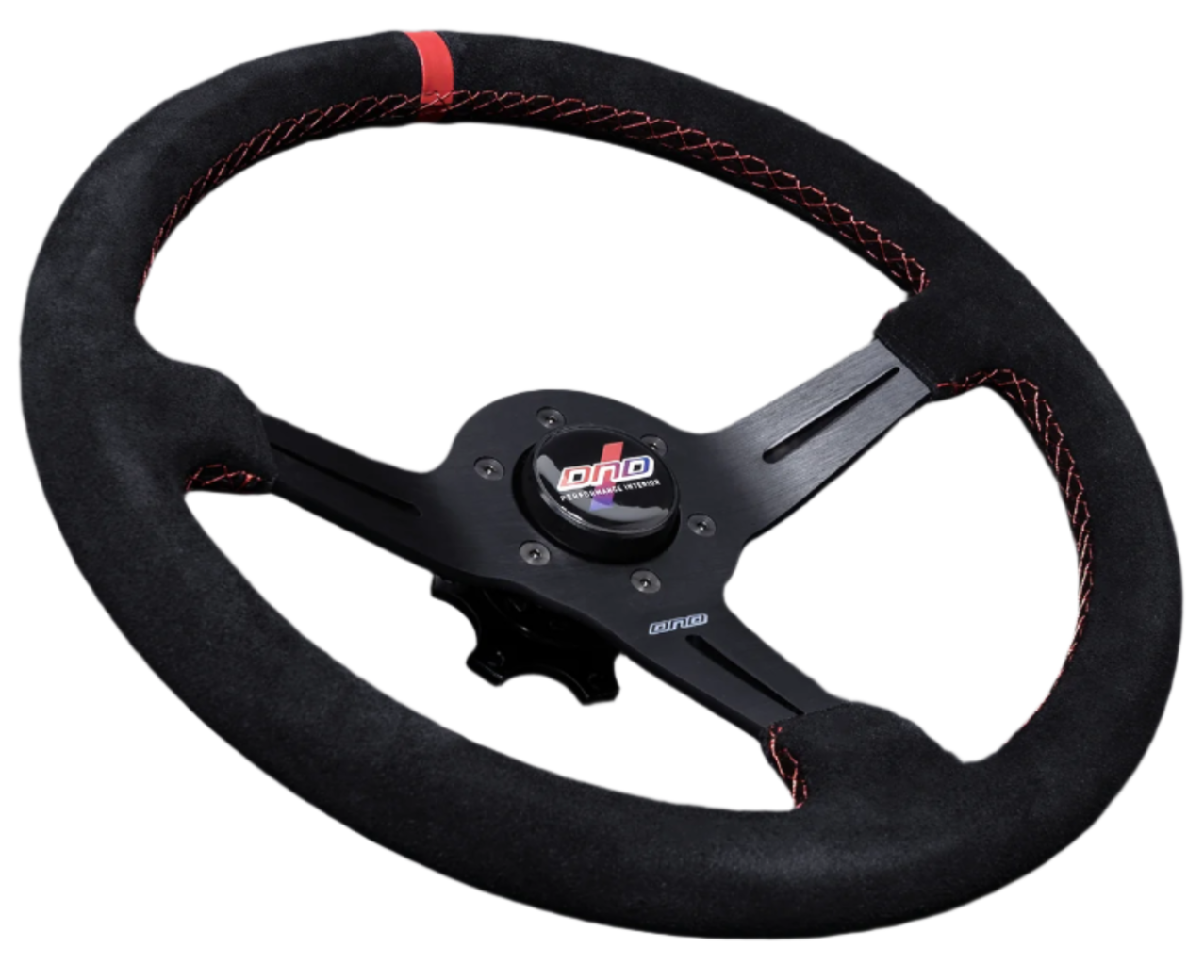 D&Dさん専用 DND Alcantara Race Steering Wheel (50mm or 75mm) Black / Purple / Blue