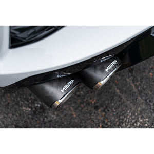 1549.99 MBRP Catback Exhaust Corvette C8 (2020-2021) Race - Carbon Fiber Tips - Redline360