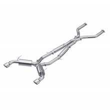Load image into Gallery viewer, MBRP Exhaust Infiniti Q60 3.0L RWD/AWD (17-21) 3" Pro Catback w/ Polished or Carbon Fiber Tips - Moderate (Street Profile) / Carbon Fiber Alternate Image