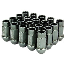 Load image into Gallery viewer, Godspeed Type-3 Lug Nuts (50mm - 20 Piece - Aluminum - Open End) M12x1.5 - Gunmetal Alternate Image