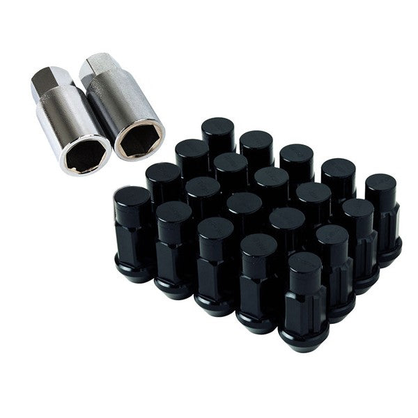 49.95 Godspeed Type-4 Lug Nuts (50mm - 20 Piece - Aluminum - Closed End) M12x1.25 - Redline360