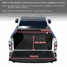 Load image into Gallery viewer, 469.00 Spec-D Tonneau Cover Nissan Titan (04-20) For 6&#39; 7&quot; or 5&#39; 7&quot; Bed Locking Quad Fold - Redline360 Alternate Image