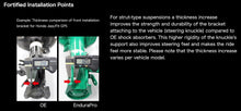 Load image into Gallery viewer, TEIN EnduraPro Plus Shocks Inifiniti G35 (07-08) G25 (11-12) Front Left - 16 Way Adjustable - VSP92-B1MS2-L Alternate Image