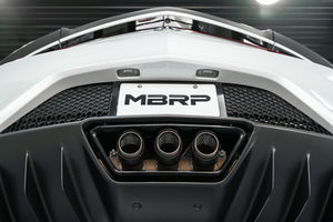 1544.99 MBRP Exhaust Acura NSX (17-21) Armor Pro Muffler Delete w/ Carbon Fiber Tips - Redline360