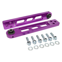 Load image into Gallery viewer, TruHart Control Arms Kit Honda Civic &amp; Honda Civic SI [Rear] (01-05) Gold / Polished / Purple / Red - Purple Alternate Image