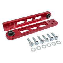 Load image into Gallery viewer, TruHart Control Arms Kit Honda Civic &amp; Honda Civic SI [Rear] (01-05) Gold / Polished / Purple / Red - Red Alternate Image