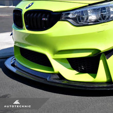 Load image into Gallery viewer, Autotecknic Front Lip BMW M3 F80 (15-17) Carbon Fiber Competition Alternate Image