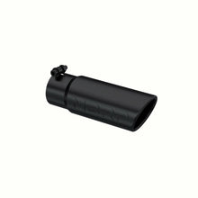 Load image into Gallery viewer, MBRP Exhaust Tip [3.5" O.D. Angled Rolled End / 3" inlet / 10" length] T304 Stainless Steel or Black Coated - Black Coated Aluminized Alternate Image