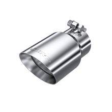 Load image into Gallery viewer, 59.99 MBRP Exhaust Tips [4&quot; O.D. Dual Wall Angled, 3&quot; inlet, 8&quot; length] T304 Stainless / Black Coated / Carbon Fiber - Redline360 Alternate Image