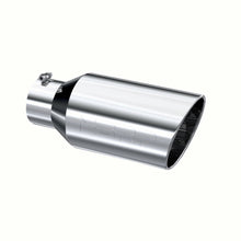 Load image into Gallery viewer, MBRP Exhaust Tip [8" O.D. / Rolled End / 5" inlet / 18" in length] T304 Stainless Steel or Black Coated - T304 Stainless Steel Alternate Image