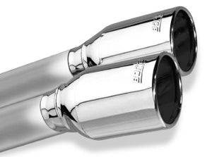 1369.99 Borla Catback Chevy Silverado / GMC Sierra 1500 6.2L V8 [ATAK] (2014-2018) Polished / Black Chrome Tip - Redline360