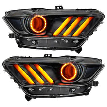 Load image into Gallery viewer, 1025.06 Oracle LED Projector Headlights Ford Mustang V6/GT (15-17) GT350 GT500 (18-20) Dynamic ColorSHIFT RGB - 8199-332 - Redline360 Alternate Image