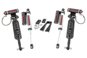 Rough Country Lift Kit Ford F150 2WD/4WD (14-20) 2" Suspension Lift Kits w/ Struts & Shocks