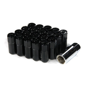 49.95 Godspeed Type-5 Lug Nuts (55mm - 20 Piece - Aluminum - Capped End) M12x1.5 - Redline360