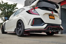 Load image into Gallery viewer, 156.95 Rally Armor Mud Flaps Honda Civic Type-R (2017-2021) Black / Red / Blue / White - Redline360 Alternate Image