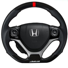 Load image into Gallery viewer, 437.00 Buddy Club Steering Wheel Honda Civic (16-22) Civic Type-R (17-22) Leather or Carbon - Redline360 Alternate Image
