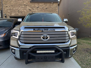 299.95 Spec-D Projector Headlights Toyota Tundra (2014-2021) Sequential 3 Arrow LED & DRL - Black/Chrome - Redline360