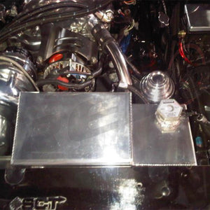 126.00 Rev9 Coolant Overflow Tank Mustang V8 (96-04) Aluminum Expansion Tank - Redline360