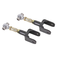 Load image into Gallery viewer, BMR Upper Control Arms Ford Mustang (79-04) [On-car Adjustable] Polyurethane Bushings or Rod End - Rod End / Black Hammertone Alternate Image