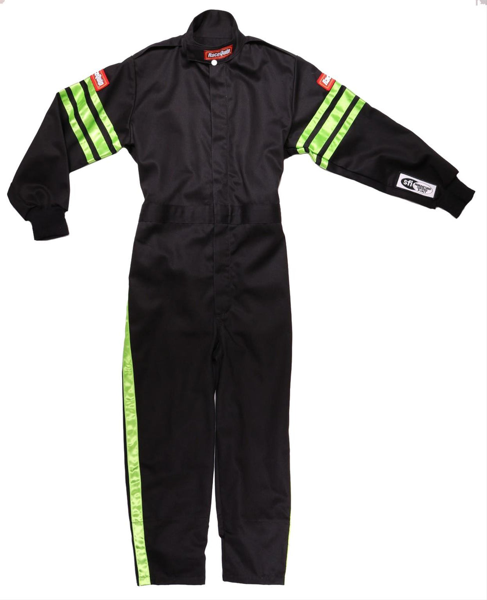 RaceQuip SFI-1 Pro-1 Kids Fire Suits [SFI 3.2A/1] One Piece Single Lay