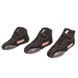 89.95 RaceQuip Children's 3.3 Series SFI Euro Carbon-L Racing Shoes - Black - Redline360