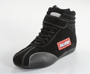 89.95 RaceQuip 3.3 Series SFI Euro Carbon-L Racing Shoes - Black Sizes 1-20 - Redline360