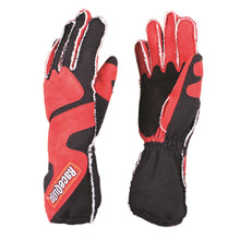 Load image into Gallery viewer, 69.95 RaceQuip 356 Series Race Gloves 2 Layer Nomex Outseam with Cuffs [SFI 3.3/5] - Red/Black or Gray/Black - Redline360 Alternate Image