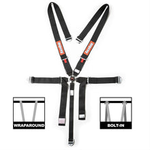 Load image into Gallery viewer, 149.95 RaceQuip Sportsman SFi 16.1 [5 Point Pull Up] Camlock Harness Set - Black or Red - Redline360 Alternate Image