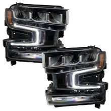 Load image into Gallery viewer, Oracle Headlight DRL Upgrade Kit Chevy Silverado (19-22) [ColorSHIFT RGB+W] w/ or w/o Controller - w/o Controller Alternate Image
