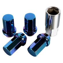 Load image into Gallery viewer, Project Kics Caliber 24 Lug Nut Set [20 PCS - Titanium Blue] M12X1.25 or M12X1.50 - 12X1.50 Alternate Image
