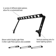 Load image into Gallery viewer, Go Rhino WLF Windshield Light Frame Jeep Wrangler (07-18) [30" Light Bar &amp; Four 3" Cubes] - Default Title Alternate Image