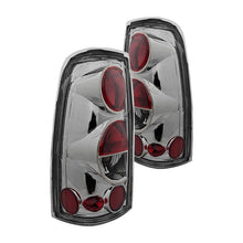 Load image into Gallery viewer, Winjet Altezza Tail Lights GMC Sierra (1999-2003) Chrome / Black / Glossy Black - Chrome / Clear Alternate Image