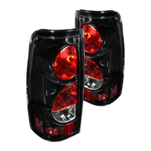 Load image into Gallery viewer, Winjet Altezza Tail Lights GMC Sierra (1999-2003) Chrome / Black / Glossy Black - Glossy Black / Clear Alternate Image