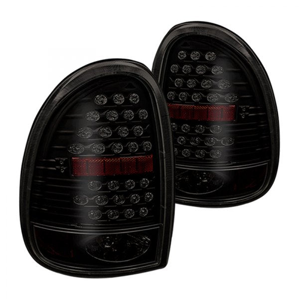 139.95 Winjet LED Tail Lights Dodge Durango (98-03) Gloss Black or Smoked - Redline360