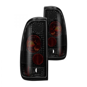64.99 Winjet Altezza Tail Lights Ford F250/F350 (99-07) Black/Clear or Black/Smoke - Redline360