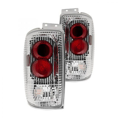 41.99 Winjet Altezza Tail Lights Ford Expedition (97-02) Chrome/Clear or Black/Clear - Redline360
