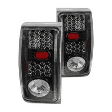 Load image into Gallery viewer, Winjet LED Tail Lights Ford Ranger (2000-2005) Black/Smoke or Gloss Black/Clear - Gloss Black / Clear Alternate Image