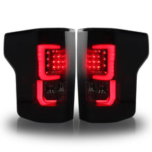 Load image into Gallery viewer, Winjet LED Tail Lights Ford F150 (2015-2017) Black/ Chrome / Gloss Black - CTWJ-0440 - Black / Smoke Lens Alternate Image