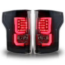 Load image into Gallery viewer, Winjet LED Tail Lights Ford F150 (2015-2017) Black/ Chrome / Gloss Black - CTWJ-0440 - Black / Smoke Lens Alternate Image