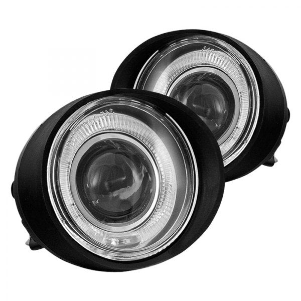 49.99 Winjet Halo Projector Fog Lights Nissan Altima Sedan (02-04) Murano (03-07) Clear - Redline360