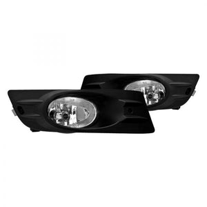 49.95 Winjet Fog Lights Honda Accord Coupe (2006-2007) [Wiring Kit Included] Clear - Redline360