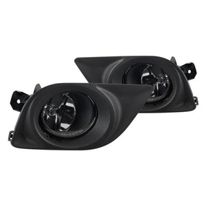 45.89 Winjet Fog Lights Nissan Versa Sedan (2012-2014) Clear - Redline360