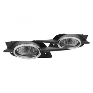 59.19 Winjet Fog Lights Honda Civic FG Coupe (2009-2011) Clear or Yellow - Redline360