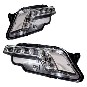 159.99 Winjet Fog Lights Mercedes Benz E-Class (W212/S212) (2011-2014) Day Time Running Light - Clear - Redline360